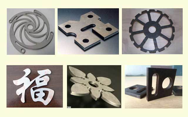 龍門雙等離子數(shù)控切割機(jī)切割樣件